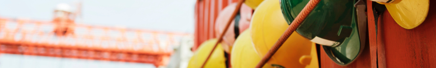 Had hats on container ship