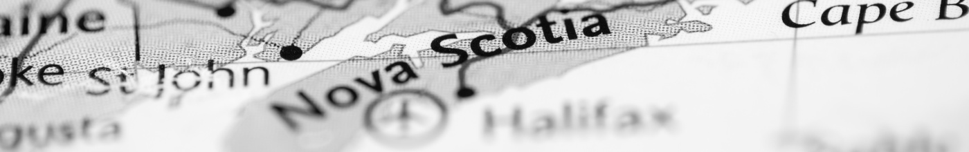 Map of Nova Scotia