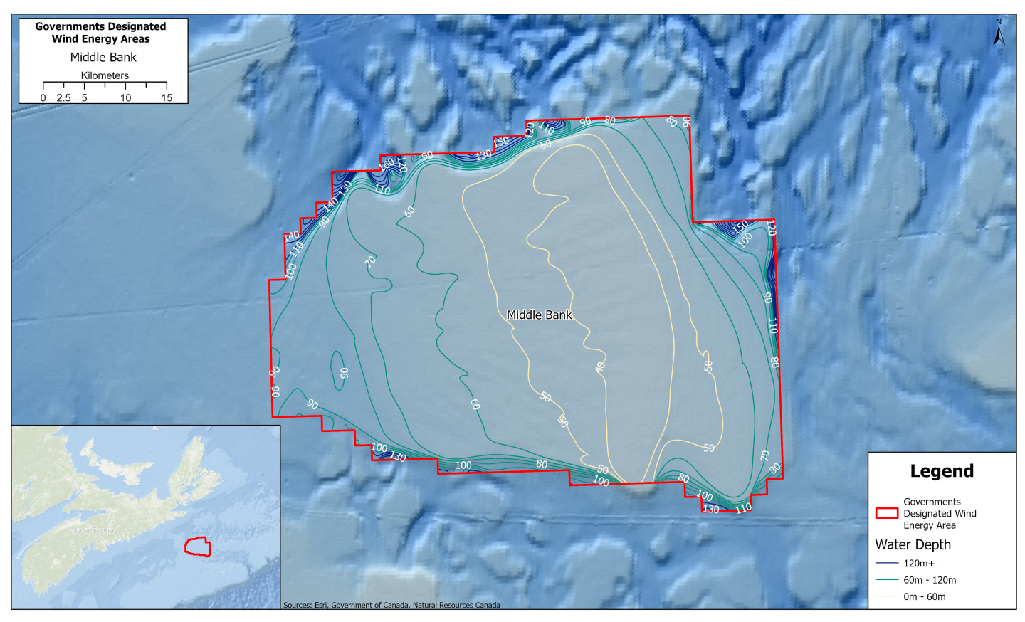 Offshore wind designated Wind Energy Area - Middle Bank